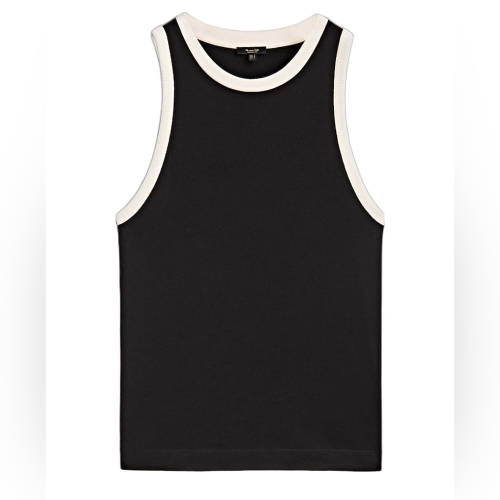 Massimo Dutti Cotton Tank Top